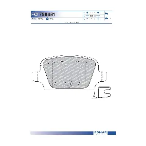 FO 790481 FOMAR Friction