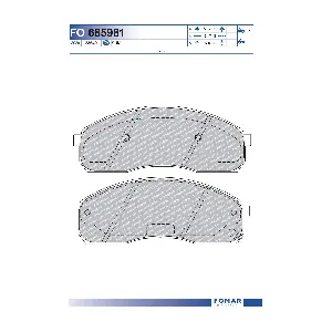FO685981 FOMAR Friction