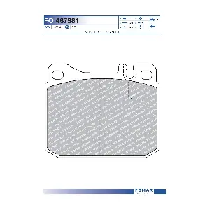 FOMAR Friction FO467981