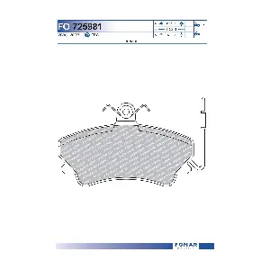 FO725981 FOMAR Friction