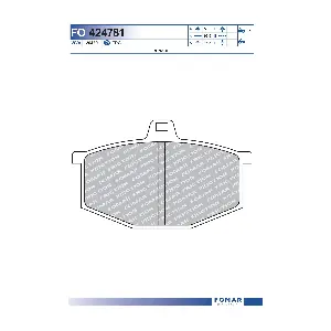 FOMAR Friction FO424781