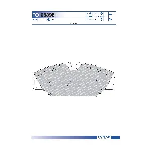 FOMAR Friction FO688981