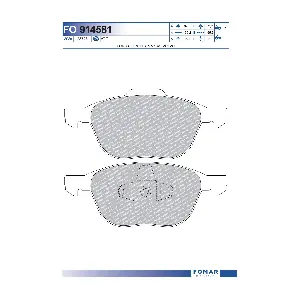 FOMAR Friction FO 914581