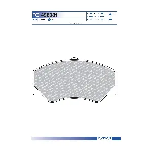 FOMAR Friction FO 498381