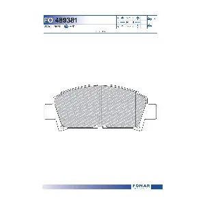 FOMAR Friction FO489381