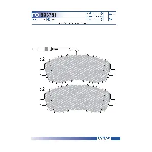 FOMAR Friction FO893781