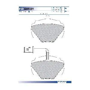 FOMAR Friction FO 446081