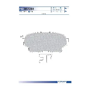 FO 957281 FOMAR Friction