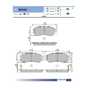 FOMAR Friction FO860681