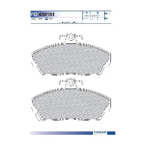 FOMAR Friction FO456181
