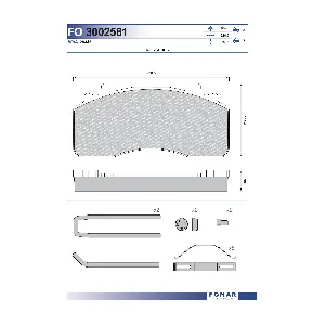 FOMAR Friction FO 3002581