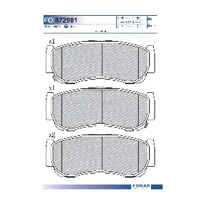 FO 872981 FOMAR Friction