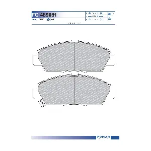 FOMAR Friction FO 489081