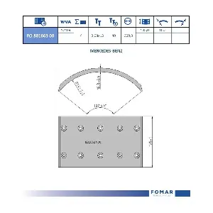 FO 881663 00 FOMAR Friction