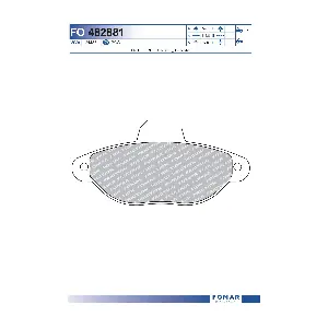 FOMAR Friction FO 482881