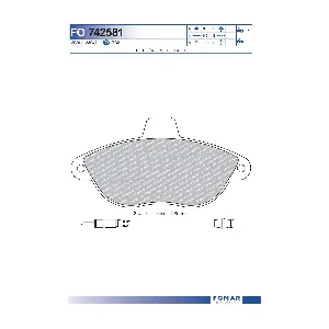 FOMAR Friction FO742581