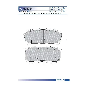FOMAR Friction FO 921781