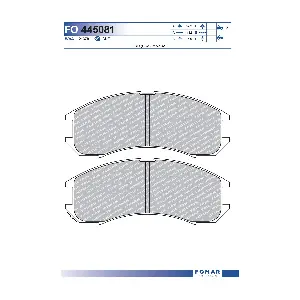 FOMAR Friction FO 445081