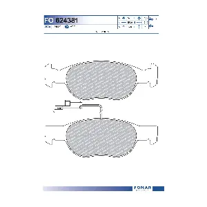 FOMAR Friction FO 624381