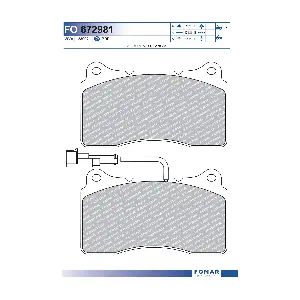 FOMAR Friction FO672981