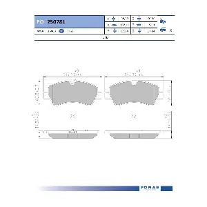 FOMAR Friction FO 250781