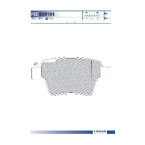 FOMAR Friction FO 896181