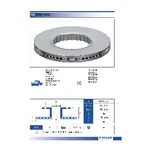 FOMAR Friction FO 0362 PRO