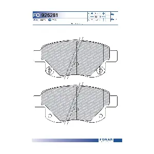 FO 925281 FOMAR Friction