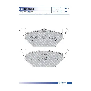 FOMAR Friction FO687681