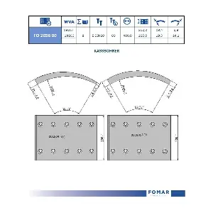 FOMAR Friction FO 2036 00