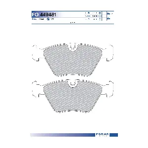 FOMAR Friction FO 449481