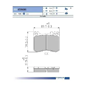 FOMAR Friction FO659681