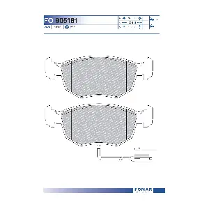 FOMAR Friction FO 905181