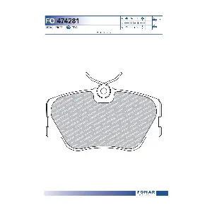 FOMAR Friction FO474281