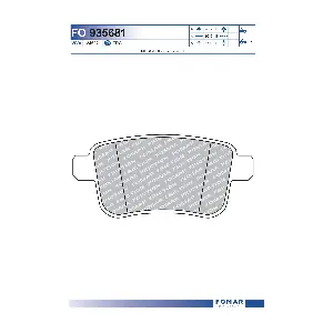 FO935681 FOMAR Friction