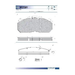 FOMAR Friction FO 917081