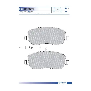 FOMAR Friction FO912881