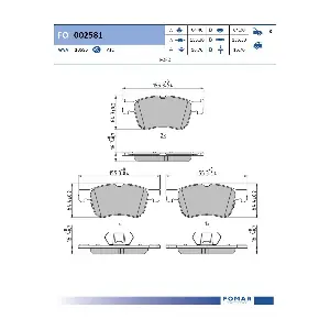 FOMAR Friction FO 002581