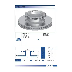 FOMAR Friction FO 0277 PRO