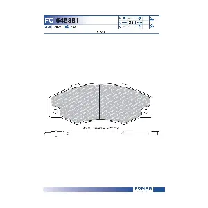FOMAR Friction FO 546881