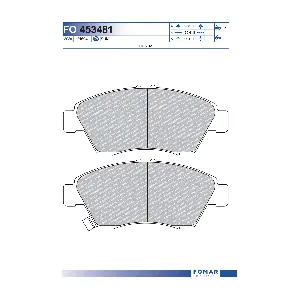 FO 453481 FOMAR Friction