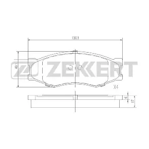 ZEKKERT BS-2526