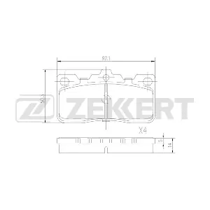 ZEKKERT BS-1825