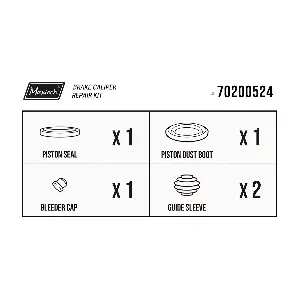 MAXTECH 70200524 Ремонтний комплект, гальмівний супорт