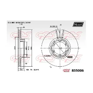 AIMCO 3248 Гальмівний диск