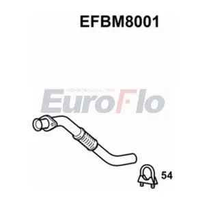 EuroFlo EFBM8001 Вихлопна труба