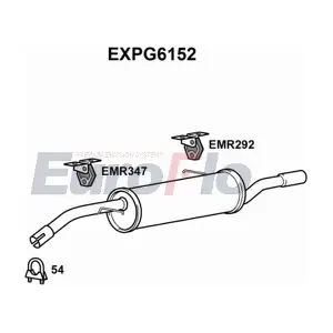 EuroFlo EXPG6152 Вставка демпфера, глушник