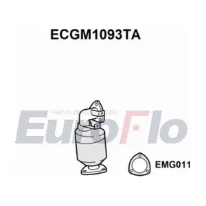 EuroFlo ECGM1093TA Каталізатор