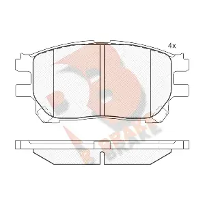 R BRAKE RB1671