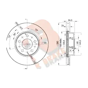 78RBD26567 R BRAKE